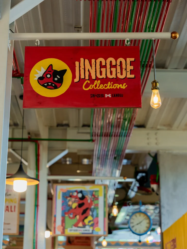 Unique places in Canggu: Shocked Dog market offers authentic Balinese culture. Meet local artisans, shop handcrafted treasures daily